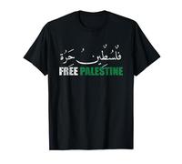 Libero Palestina Arabo sostegno Palestina e Gaza Gerusalemme Maglietta