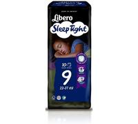 Libero Pannolini Assorbenti Sleep Tight Taglia 9 Confezione da 10 pz