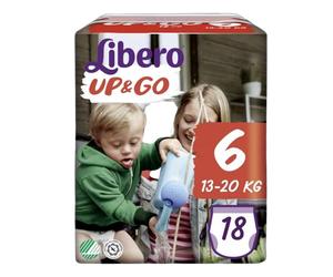 Libero - Pannolini Bebè Up&Go 6 (13-20 kg)