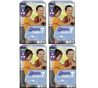 Libero Pannolini Comfort Misura Taglia 7 (15-26 Kg) Offerta 4 Pacchi 84 pezzi