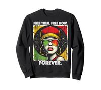 Libero poi gratis ora Forever African Queen Afro Heritage Women Felpa
