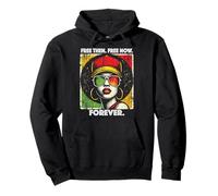 Libero poi gratis ora Forever African Queen Afro Heritage Women Felpa con Cappuccio