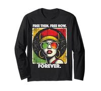 Libero poi gratis ora Forever African Queen Afro Heritage Women Maglia a Manica