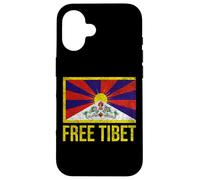 Libero Tibet Bandiera Tibetana Emblema Ripristinare Il Dalai Lama Custodia per iPhone 16