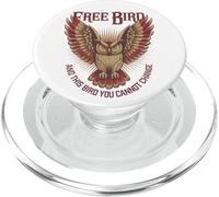 Libero Uccello Gufo Saggezza Indipendenza Forza Libertà PopSockets PopGrip per MagSafe