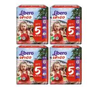 Libero Up e Go Pannolini Mutandina Taglia 5 (10-14kg) Offerta 4 confezioni da 20 Pz (80 Pannolini)