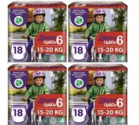 Libero Up e Go Pannolini Mutandina Taglia 6 (13-20Kg) Offerta 4 Confezioni da 18