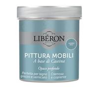 Libéron - Pittura Mobili a base di Caseina - Azzurro Isola - 0,5 L