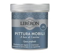 Libéron - Pittura Mobili a base di Caseina - Blu Acciaio - 0,5 L