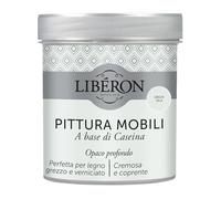 Libéron - Pittura Mobili a base di Caseina - Grigio Vela - 0,5 L