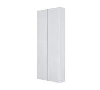 LIBEROSHOPPING.eu - LA TUA CASA IN UN CLIK Colonna doppia sospesa moderna 60X160 cm con 2 ante reversibile (Bianco Lucido)