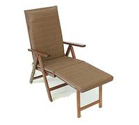 LIBEROSHOPPING.eu - LA TUA CASA IN UN CLIK Poltrona Salento con prolunga poggiapiedi reclinabile e richiudibile (Brown)