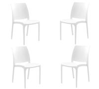 KONTE.DESIGN Tavolo MAY in vetro Rettangolare, gambe incrociate colore Naturale, 160 x 90 cm