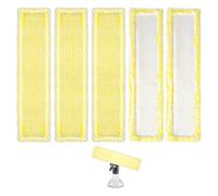 Libershine Panno per Vetri, 5 Pezzi Panno in Microfibra di Ricambio per Aspirapolvere per Vetri, Panni in Microfibra di Ricambio per Karcher Accessori, per Finestre, Pavimenti, Pareti