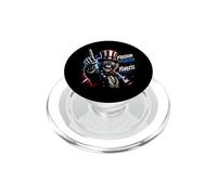 Libertà alimentata e senza paura PopSockets PopGrip per MagSafe