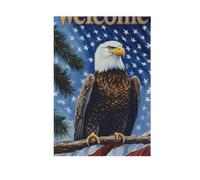 Libertà bandiere all'aperto bandiere decorative all'aperto & banner per la decorazione del patio 28x40 double sided