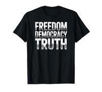 libertà Democrazia verità Attivismo ispiratore Maglietta