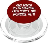 Libertà di parola Anti-Woke Non svegliato Censura Umorismo libertario PopSockets PopGrip per MagSafe
