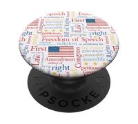 Libertà di parola Primo emendamento PopSockets PopGrip Adesivo