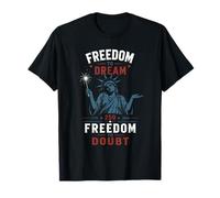 Liberta di Sognare Design Patriottico Maglietta