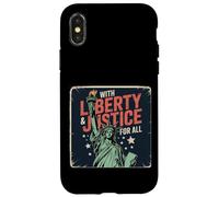 Libertà e giustizia per tutti i patriottici Custodia per iPhone X/XS