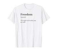 libertà la Definizione Maglietta