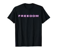 libertà LA Parola libertà su Un Tee Maglietta