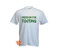 Libertà Per Tooting Citizen Smith Wolfie Culto TV Rétro T Shirt Tutte le Taglie