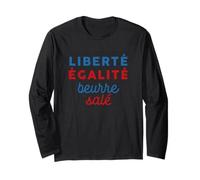 libertà uguaglianza Burro salato - Bretoni Maglia a Manica