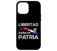 Libertad Para Mi Patria Mappa Cubana, Bandiera e Emblema Naz Custodia per iPhone 12 Pro Max