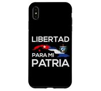 Libertad Para Mi Patria Mappa Cubana, Bandiera e Emblema Naz Custodia per iPhone XS Max