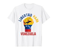 Libertad para Venezuela Libre Bandera Orgoglio venezolano Maglietta