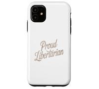 Libertario, anti FED, Orgoglioso libertarismo Argentina Milei Custodia per iPhone 11