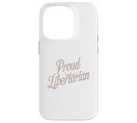 Libertario, anti FED, Orgoglioso libertarismo Argentina Milei Custodia per iPhone 14 Pro