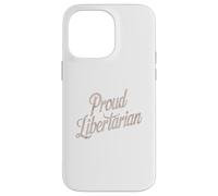Libertario, anti FED, Orgoglioso libertarismo Argentina Milei Custodia per iPhone 14 Pro Max