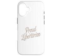 Libertario, anti FED, Orgoglioso libertarismo Argentina Milei Custodia per iPhone 16