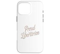 Libertario, anti FED, Orgoglioso libertarismo Argentina Milei Custodia per iPhone 16 Pro Max