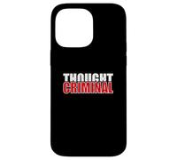 Libertario Conservatore Libertà Detto Pensiero Criminale Custodia per iPhone 14 Pro Max