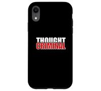 Libertario Conservatore Libertà Detto Pensiero Criminale Custodia per iPhone XR