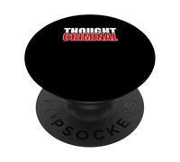 Libertario Conservatore Libertà Detto Pensiero Criminale PopSockets PopGrip Adesivo
