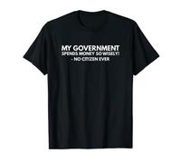 Libertario spericolato Governo Spesa Rothbard Maglietta
