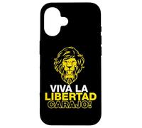 Libertarismo VIVA LA LIBERTAD CARAJO! Milei Presidente Custodia per iPhone 16
