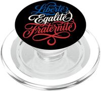 Liberté Égalité Fraternité Motto Francese PopSockets PopGrip per MagSafe
