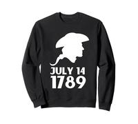 Liberte Egalite Fraternite Rivoluzione Francese Felpa