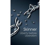 Liberty before Liberalism