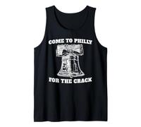 Liberty Bell Vieni a Philadelphia per Il Crack Canotta