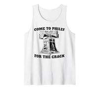 Liberty Bell Vieni a Philadelphia per Il Crack Canotta