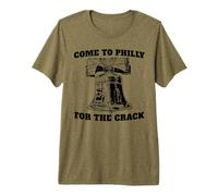 Liberty Bell Vieni a Philadelphia per Il Crack Maglietta Premium