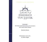 Liberty Fund Legacy of Friedrich von Hayek Lecture Series (Digital)