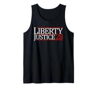 Liberty Justice '28 con libertà e Giustizia per Tutti Canotta